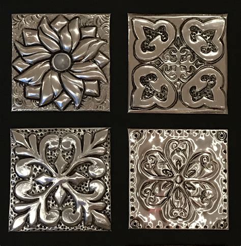 metal embossing with aluminum foil